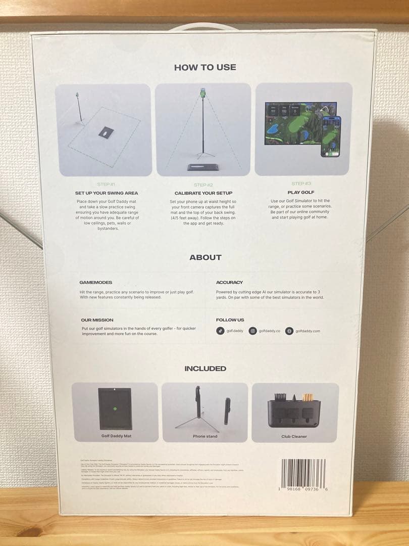 ☆品薄 Golf Daddy GOLF SIMULATOR ゴルフシミュレーター