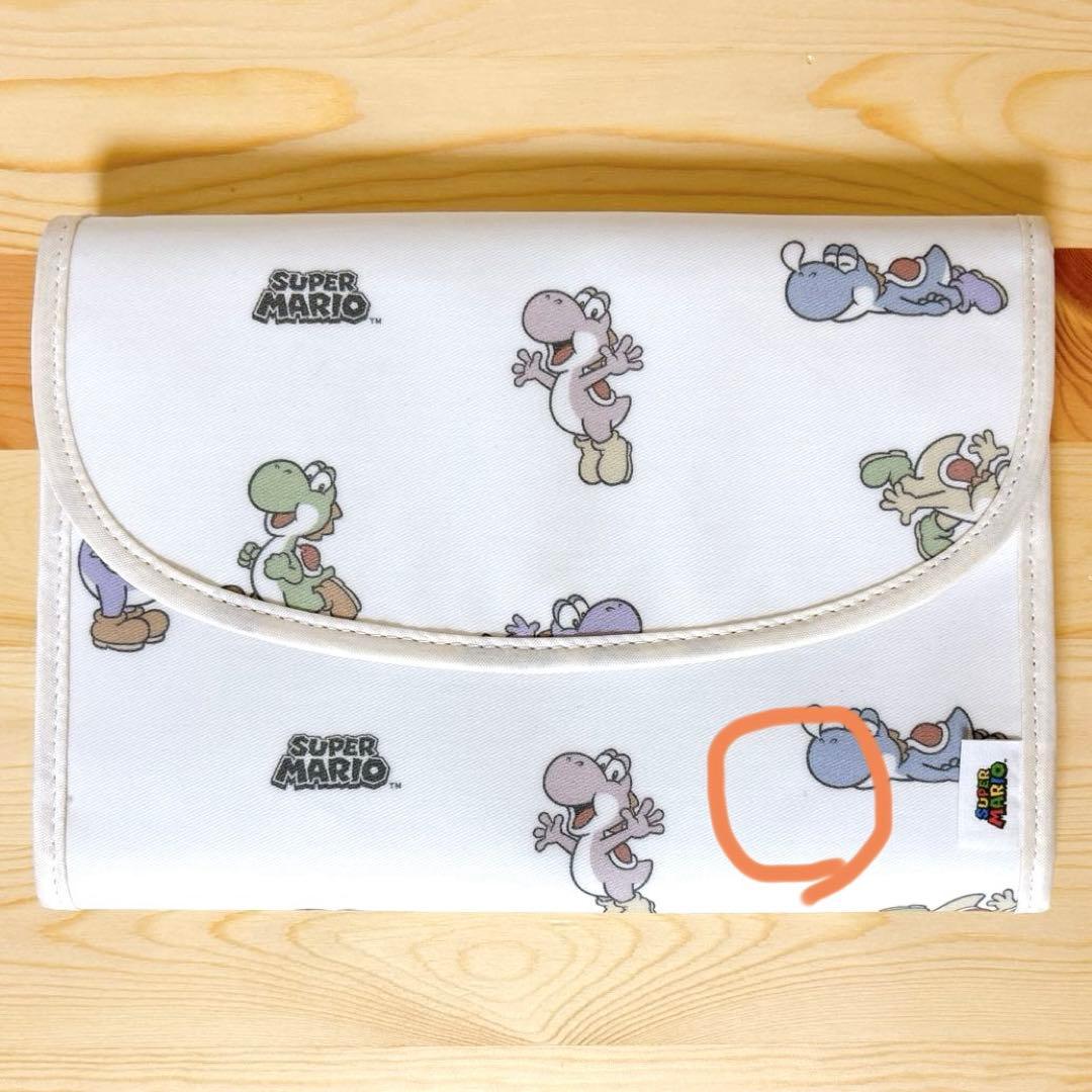 ジェラートピケ 母子手帳ケース ヨッシー Mサイズ