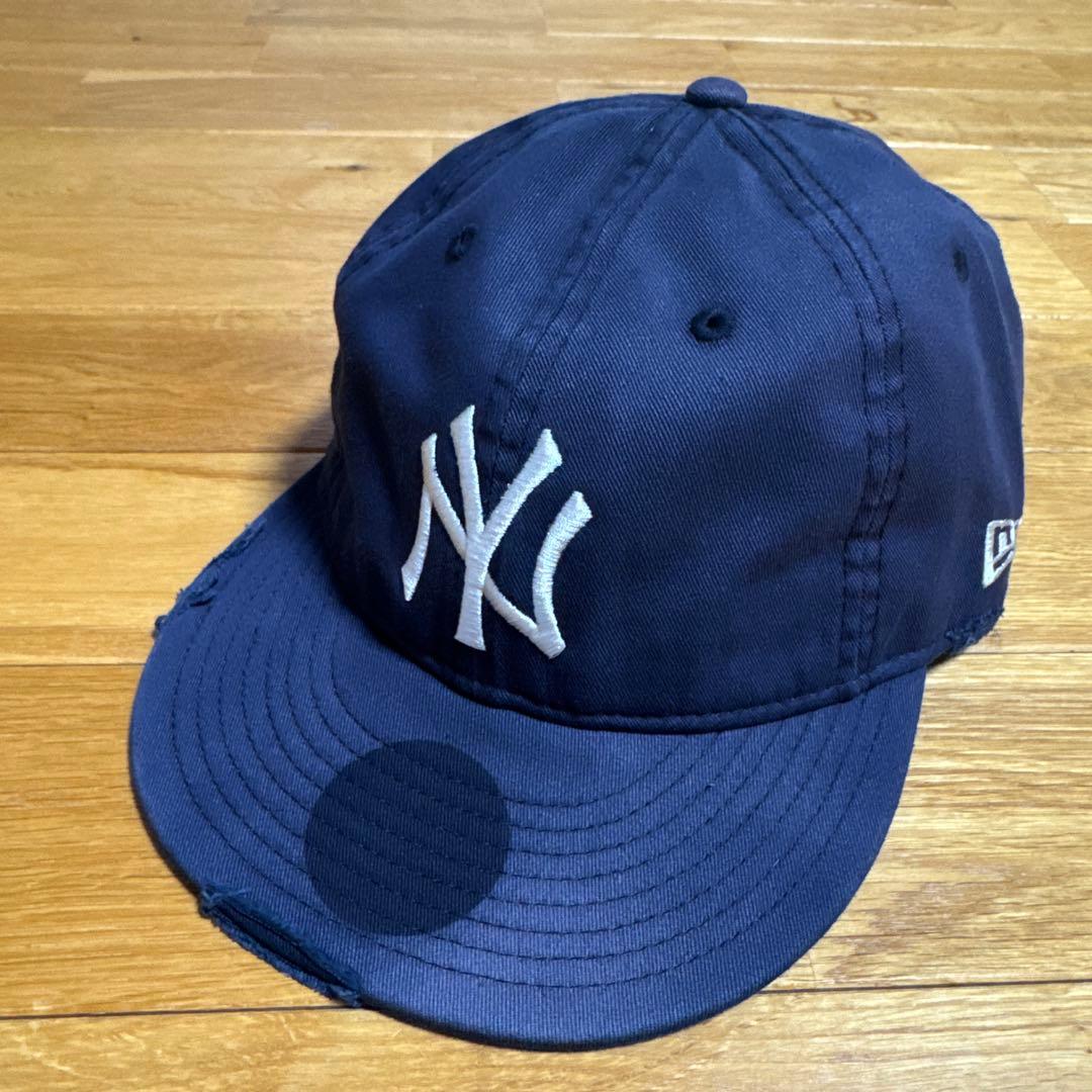 NEWERAニューヨーク・ヤンキース ダメージキャップGORO Mサイズ