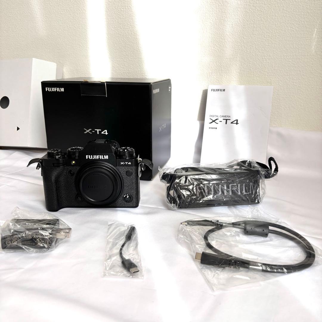 FUJIFILM X-T4ボディ　シャッター数3,772回
