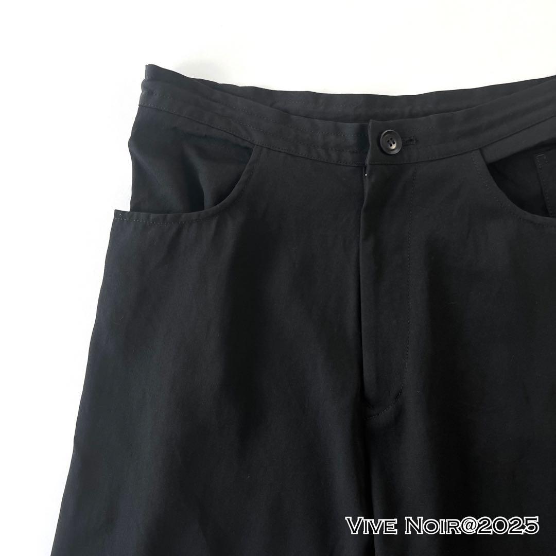 Y's ワイズ ヨウジヤマモト ウールギャバジン センタープレス サルエルパンツ