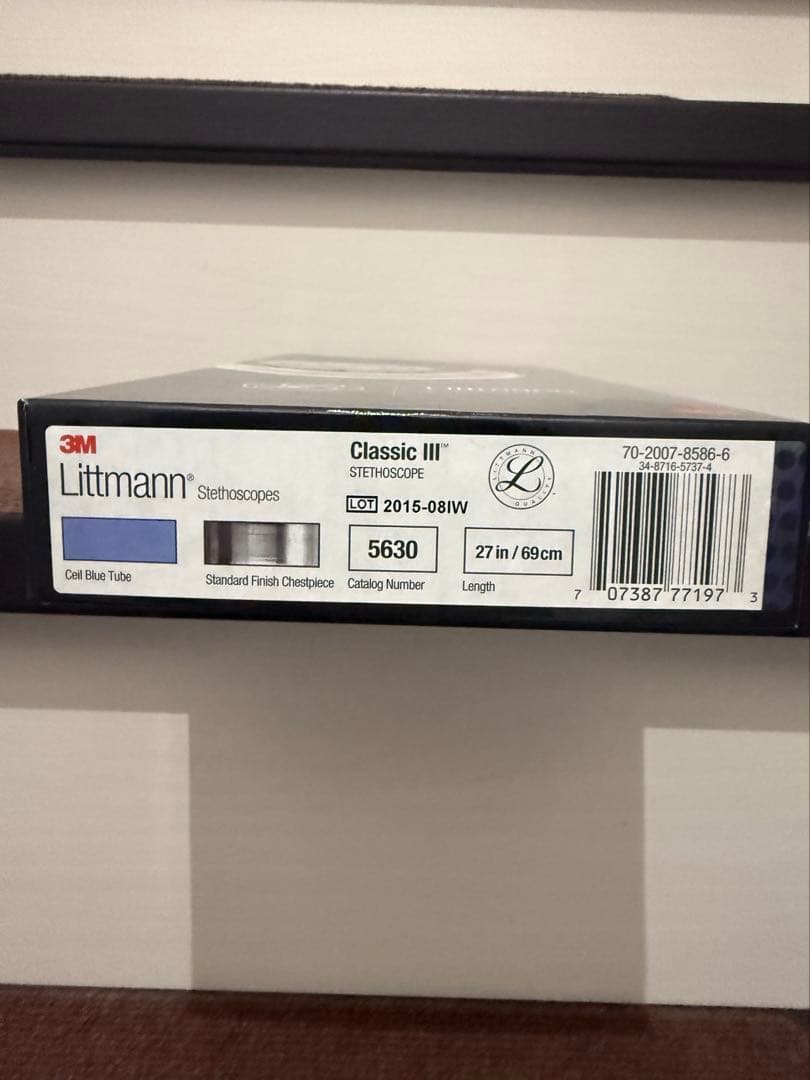 n*o様 Littmann Classic III 聴診器 セイルブルー 27イ