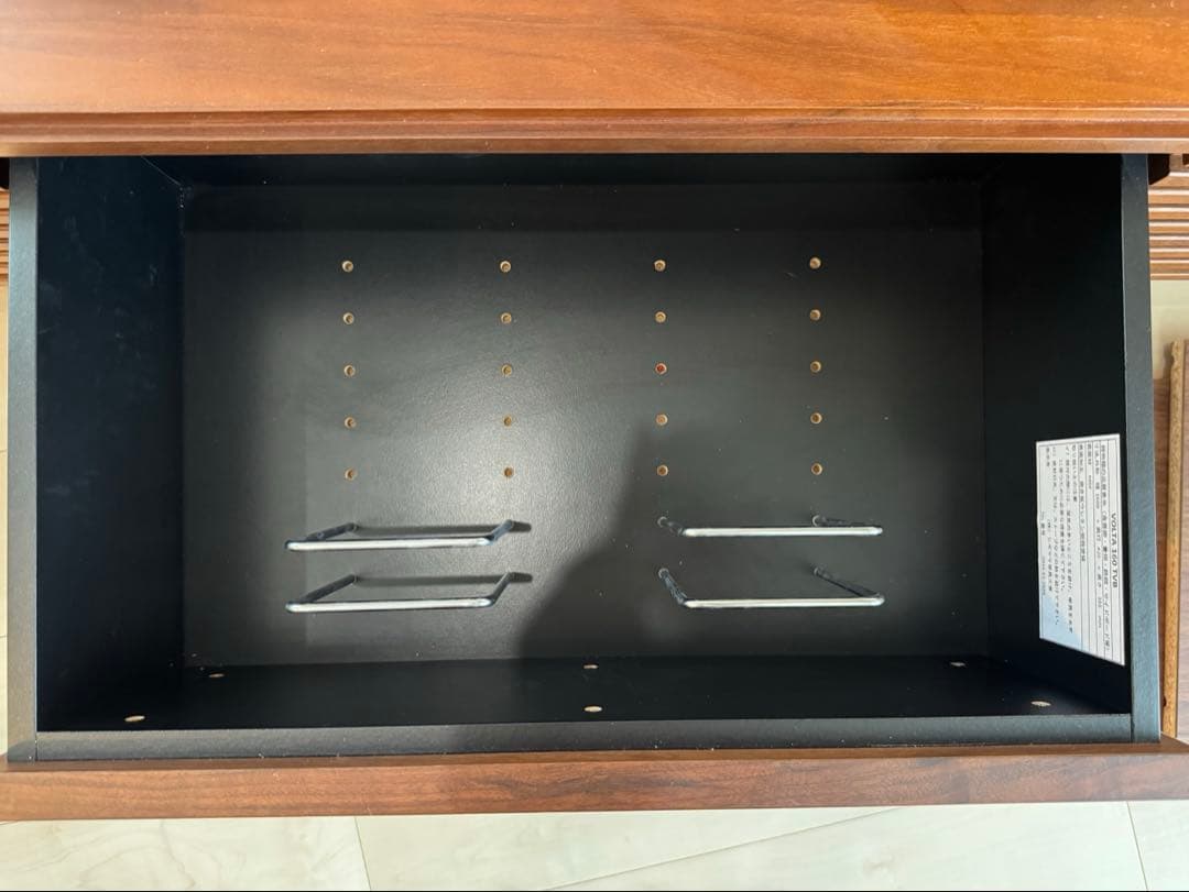 シギヤマ家具 テレビボート VOLTA 160 TVB ブラック 160cm