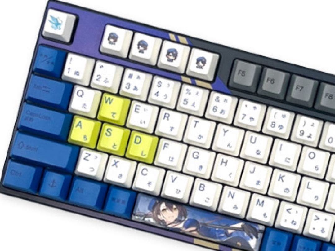 アズレン×ふもコレ ボルチモアモデル キーボード グリーン軸 VARMILO