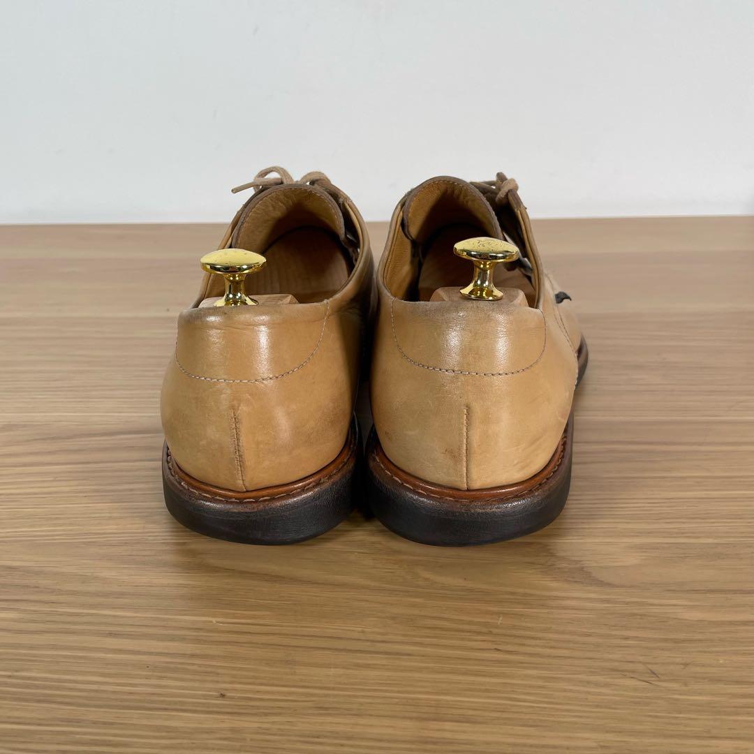 パラブーツ　ビジネスシューズ　革靴　キャメル　9.5