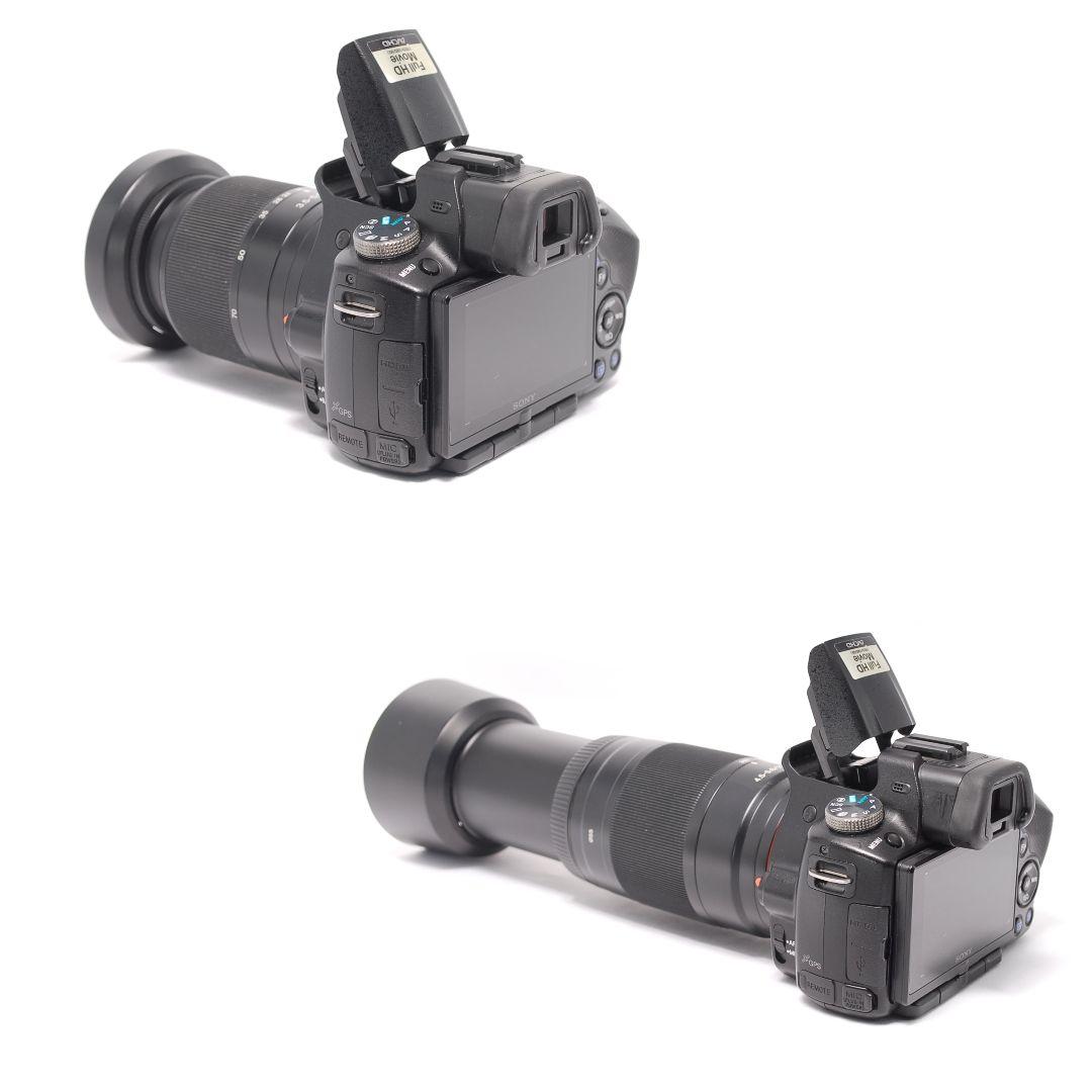❤即購入1000円OFF❤美品❤ SONY α55 超望遠レンズ ダブルズーム