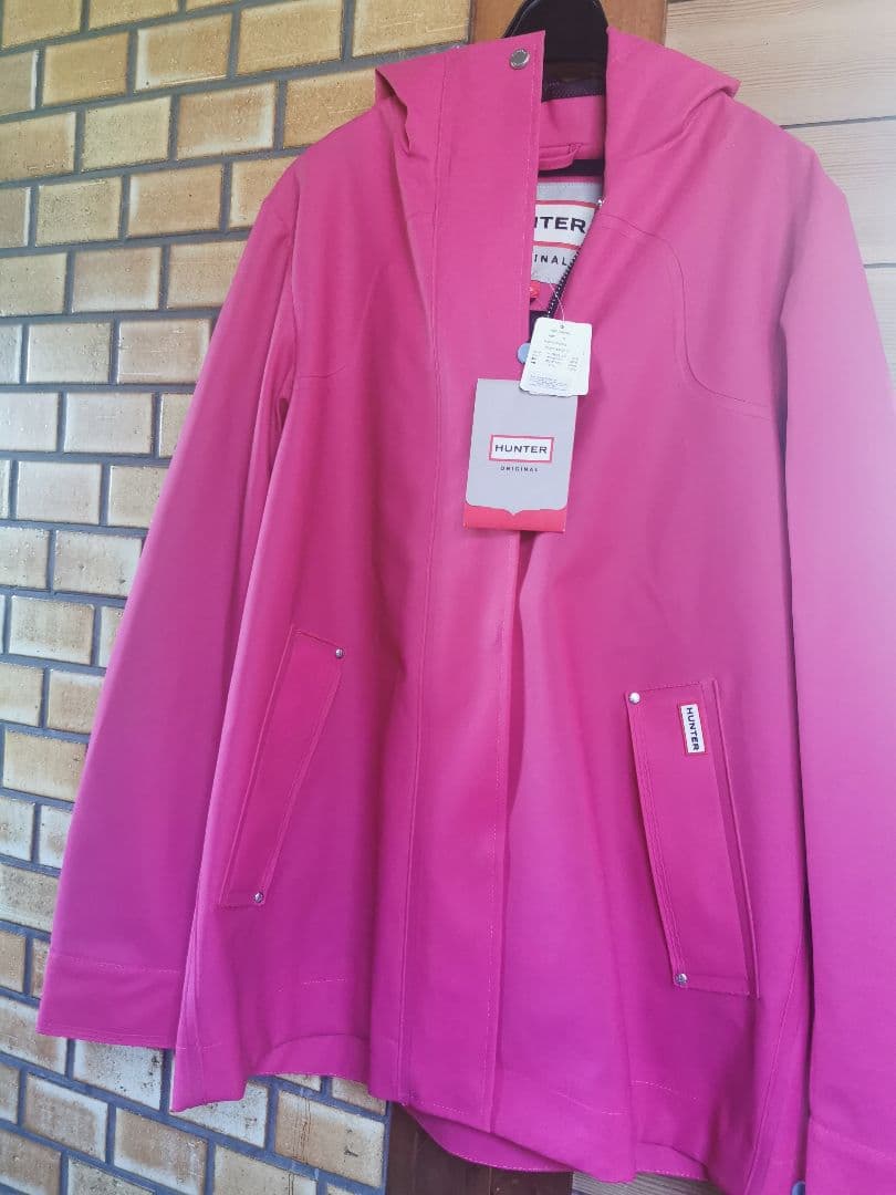 HUNTER ORIGINAL ピンク レインコート　ピンク　かわいい　おしゃれ