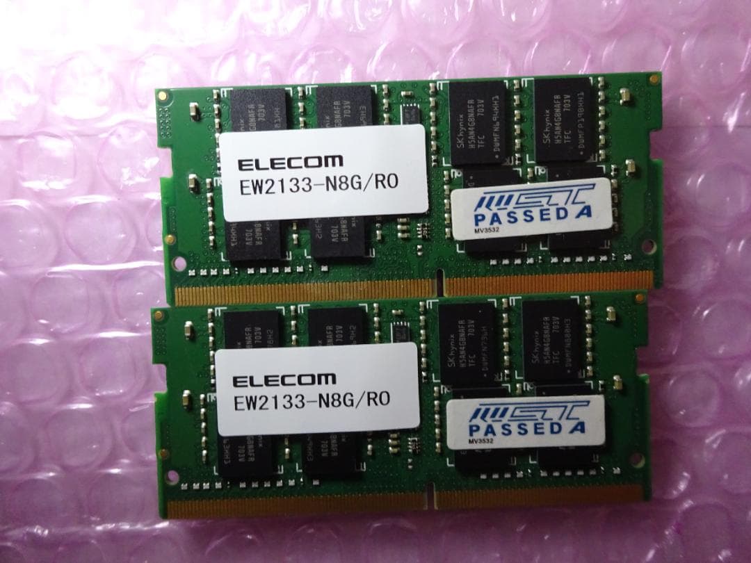 ELECOM EW2133-N8G/RO DDR4-2133 8GBx2枚