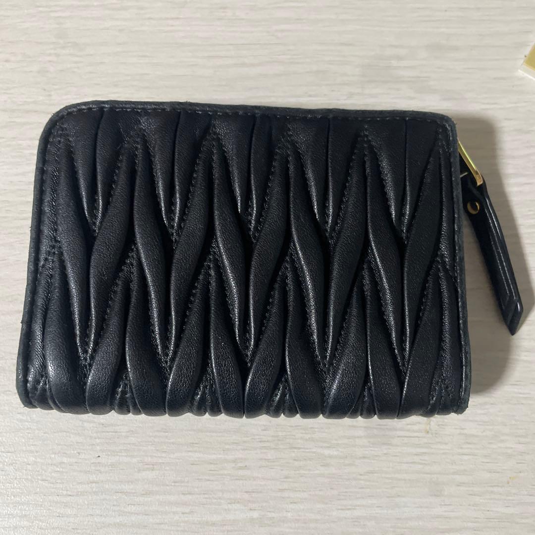 ミュウミュウ ミニウォレットケース 5ML013 MATELASSE