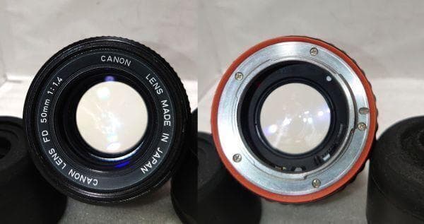 ★人気！美品★CANON キヤノン NEW FD 50mm F1.4