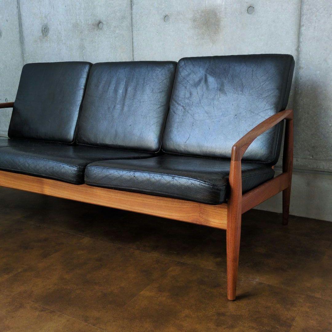 ベーパーナフソファ_カイ・クリスチャンセン　チーク材