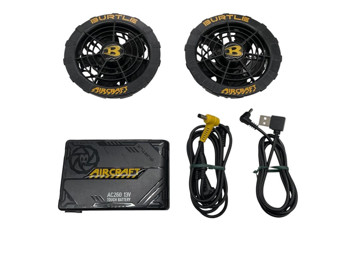 13V 空調服 バートル エアークラフト バッテリー ファンセット AC260