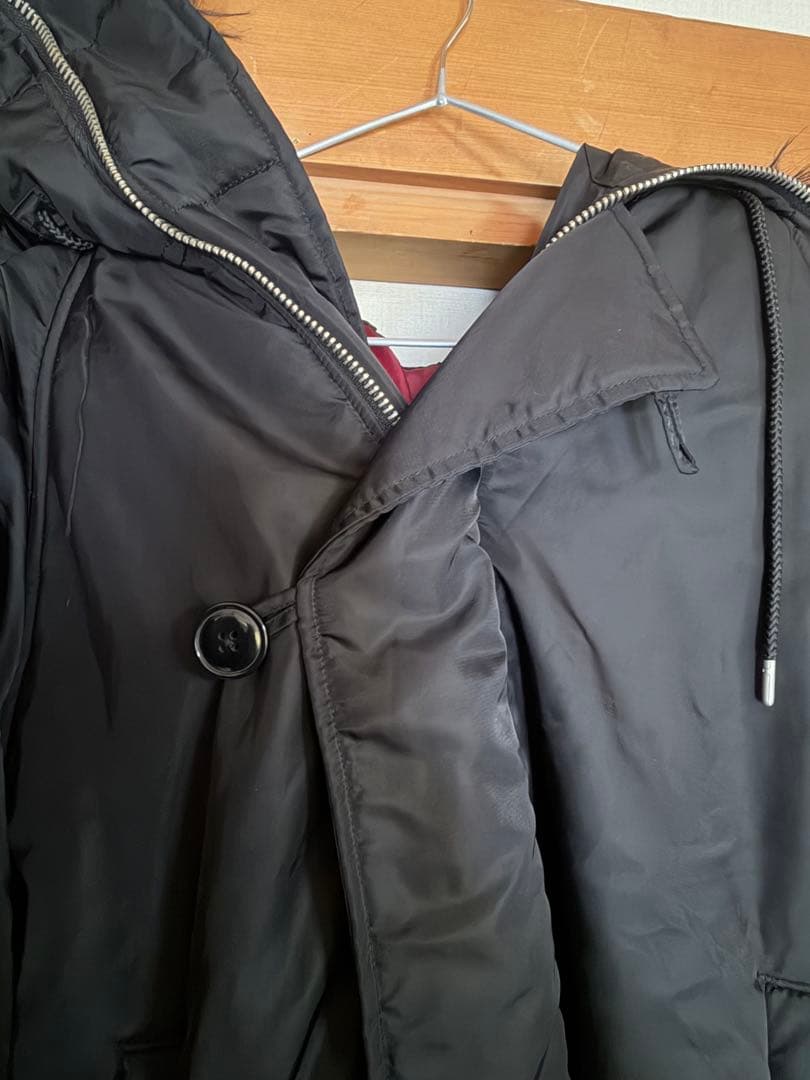 ルーズN-2Bブルゾン ファーフード付き