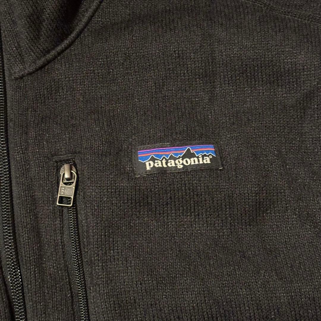 【パタゴニア】ベターセーターベスト　フリースベスト　黒　XL 19年製　美品 f