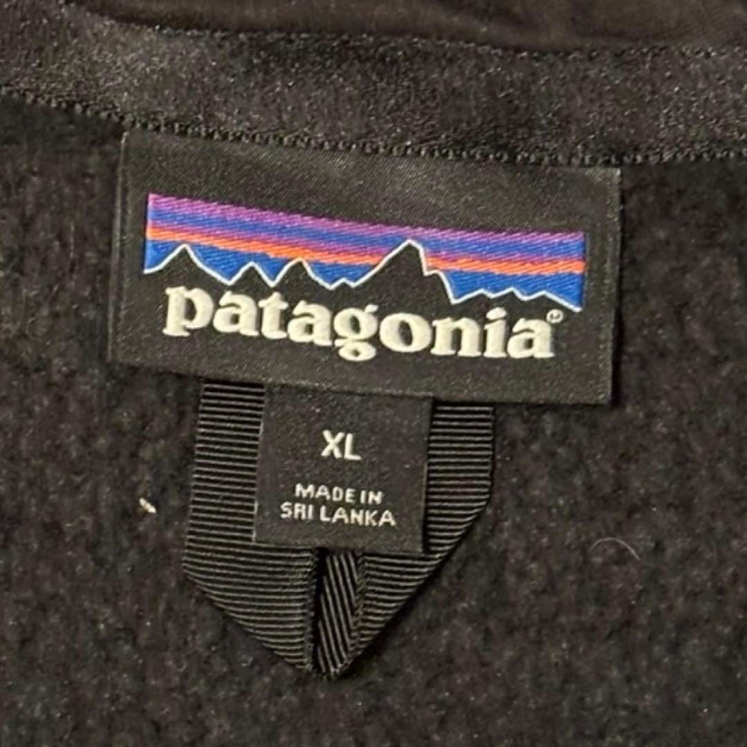 【パタゴニア】ベターセーターベスト　フリースベスト　黒　XL 19年製　美品 f