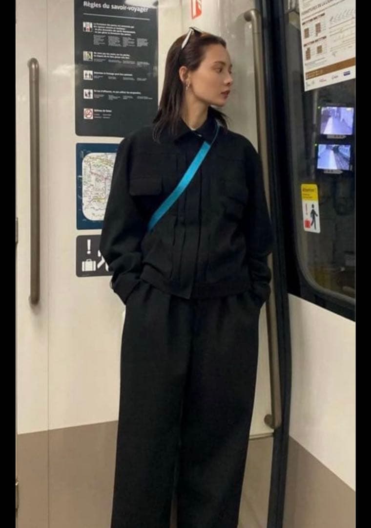 ジャケット・アウター gadid anoniem ELBA / BLACK