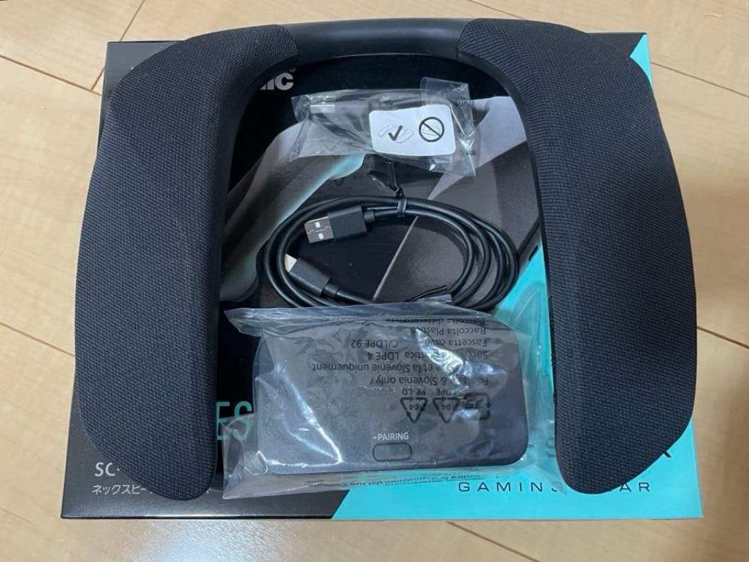 【美品】Panasonic SC-GNW10 ワイヤレスネックスピーカー