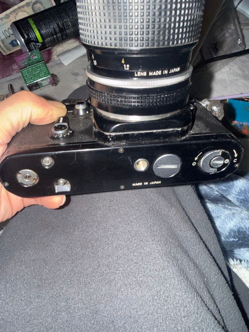 Nikon FE フィルムカメラ 動作OK レンズ付 ジャンク扱い