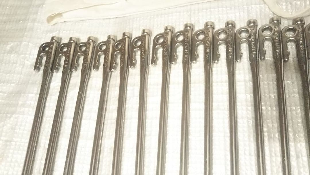 Bush Craft ブッシュクラフト ペグ 30cm 24本