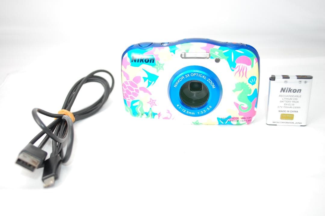 ★美品★ Nikon ニコン COOLPIX W100 マリン