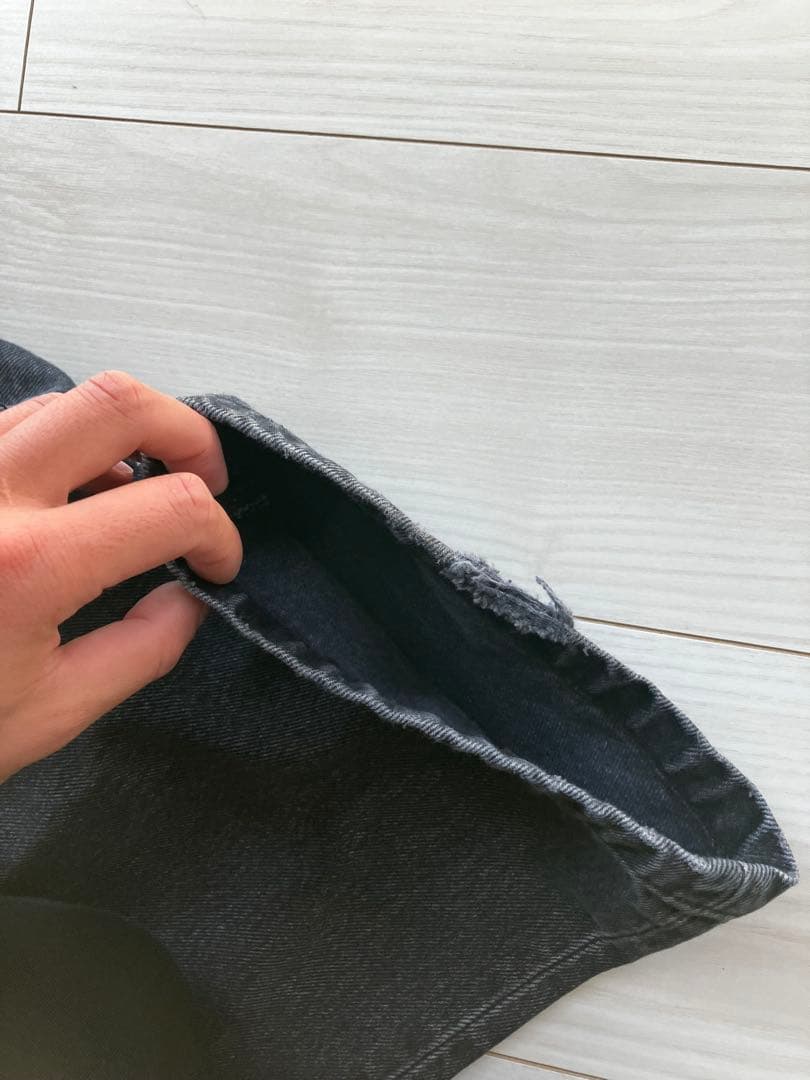 superme ディッキーズ　ダブルニー　バギーデニムパンツ　30