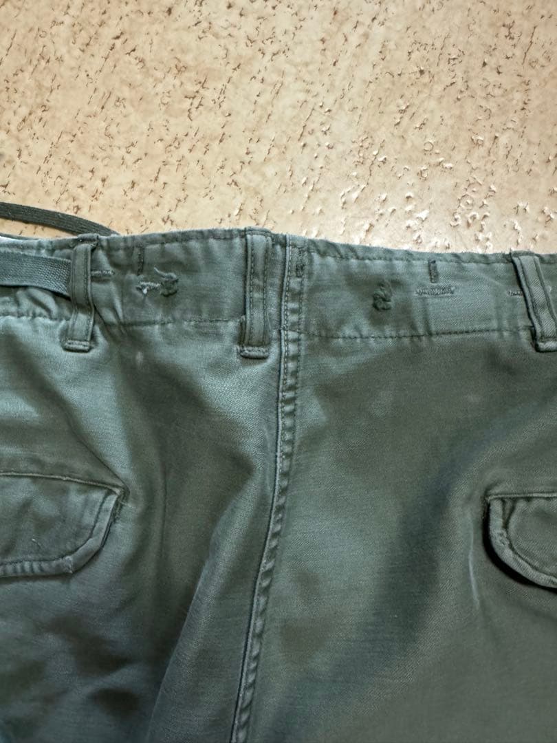 50's U.S.ARMY M-51 剥き出しスナップボタン フィールドパンツ