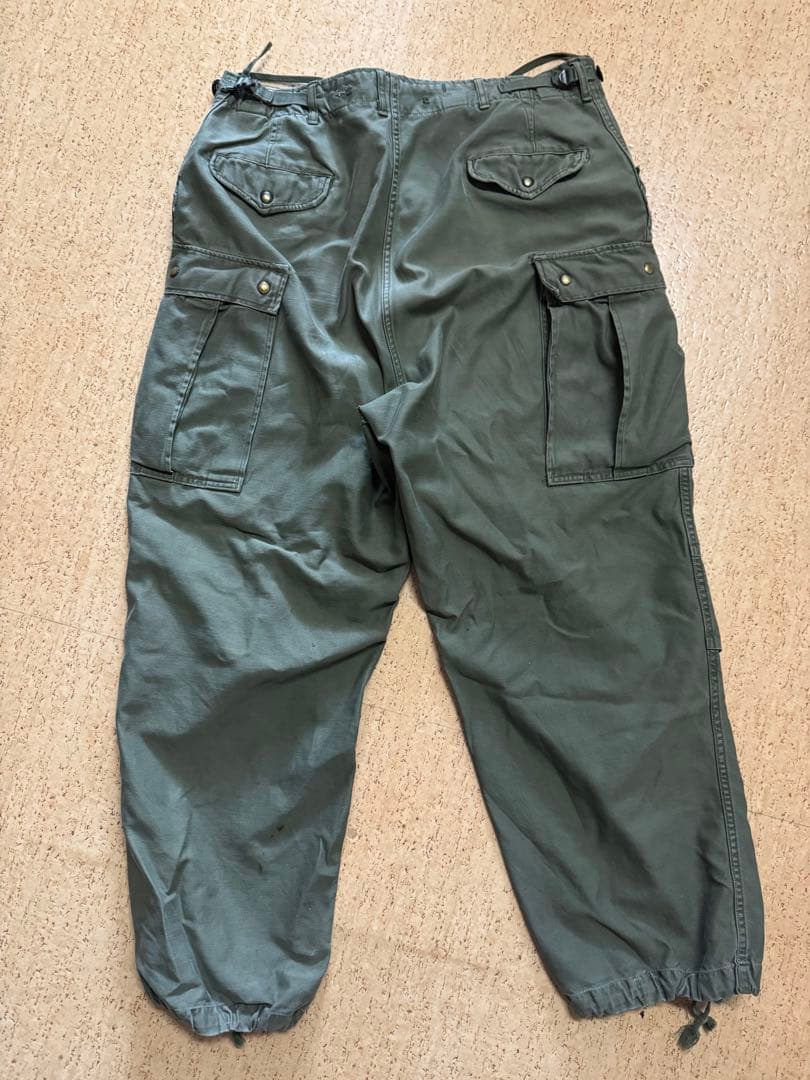 50's U.S.ARMY M-51 剥き出しスナップボタン フィールドパンツ