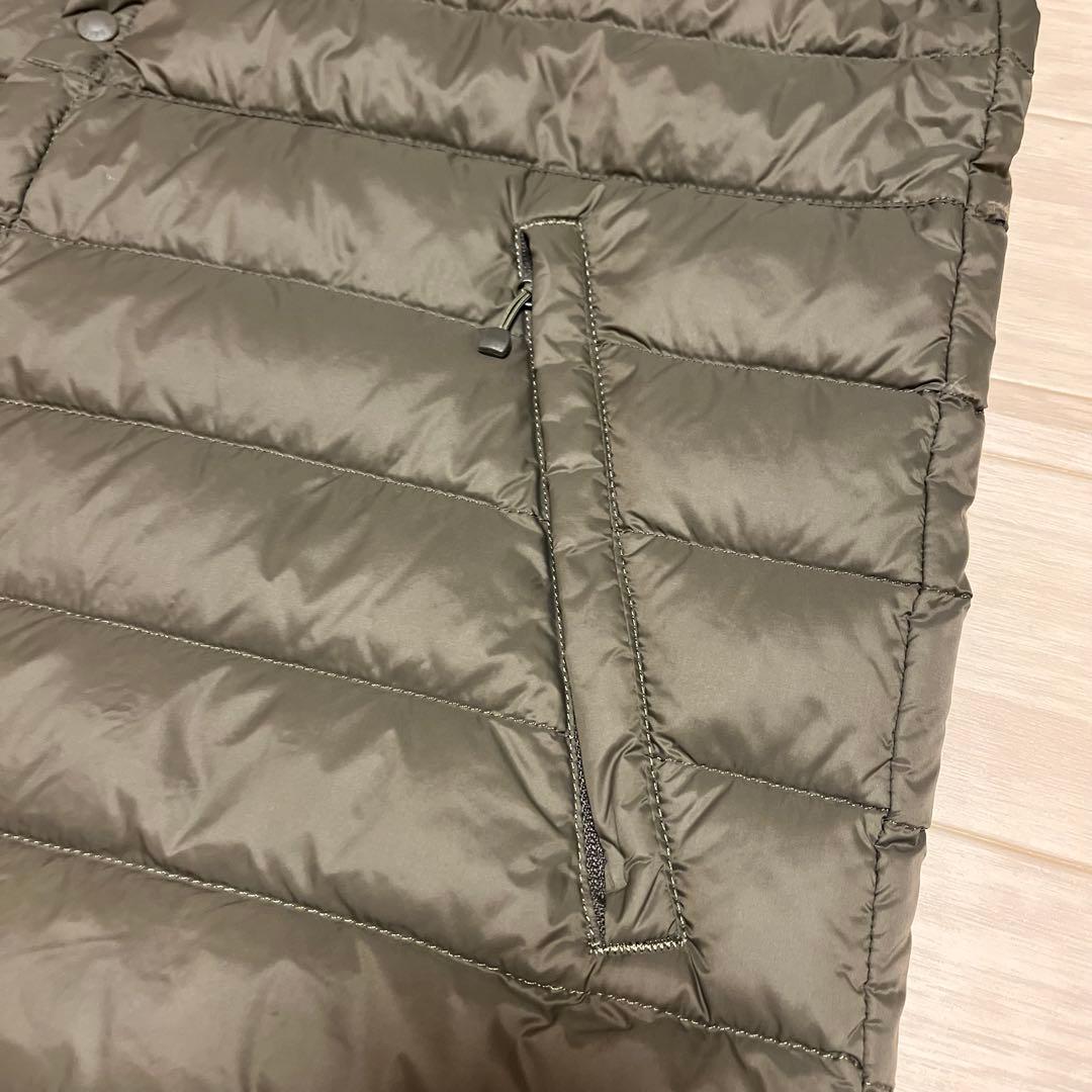 ダントン DANTON インナー ダウンベスト　40 カーキ