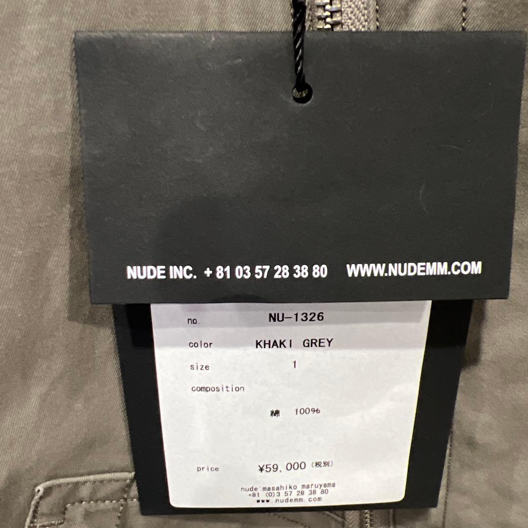 nude masahiko maruyama モッズコート、ショート