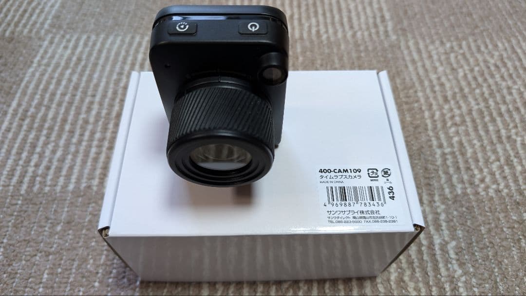 SANWA SUPPLY タイムラプスカメラ　400-CAM109