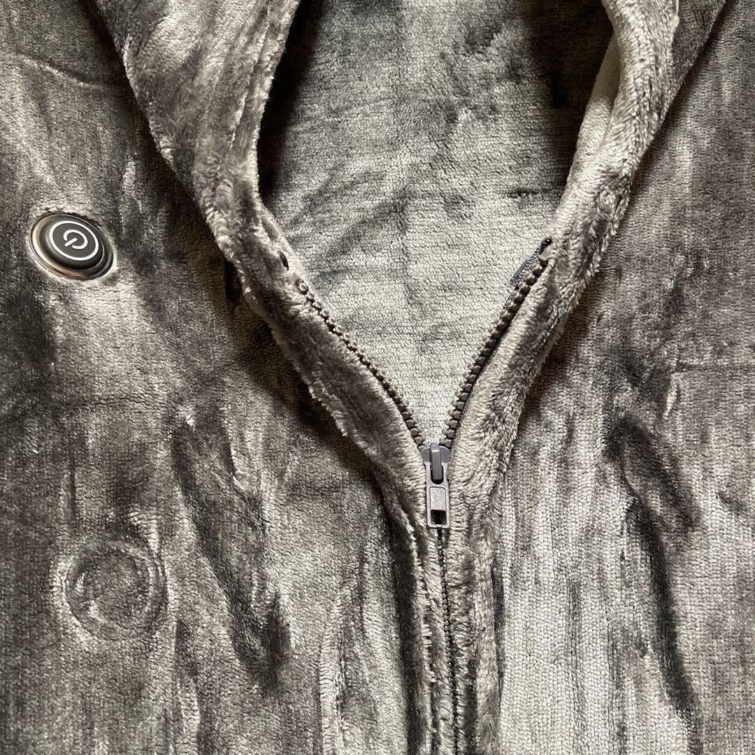 電気毛布 数秒で発熱 すぐに温まるUSB電気毛布 丸ごと洗える電気毛布　グレー