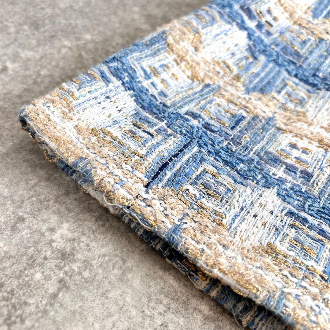 ⭐️¥9.4万⭐️ デプレ　トゥモローランド　華やか　ツイード　ベスト　ジレ　はおり