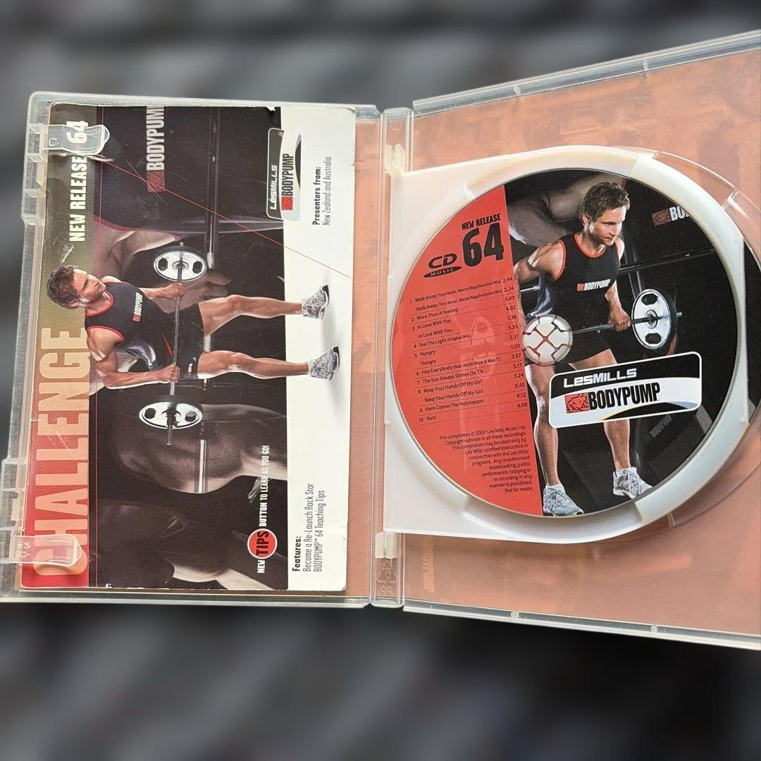 タケシ　レズミルズ　ボディパンプ　61.64.66