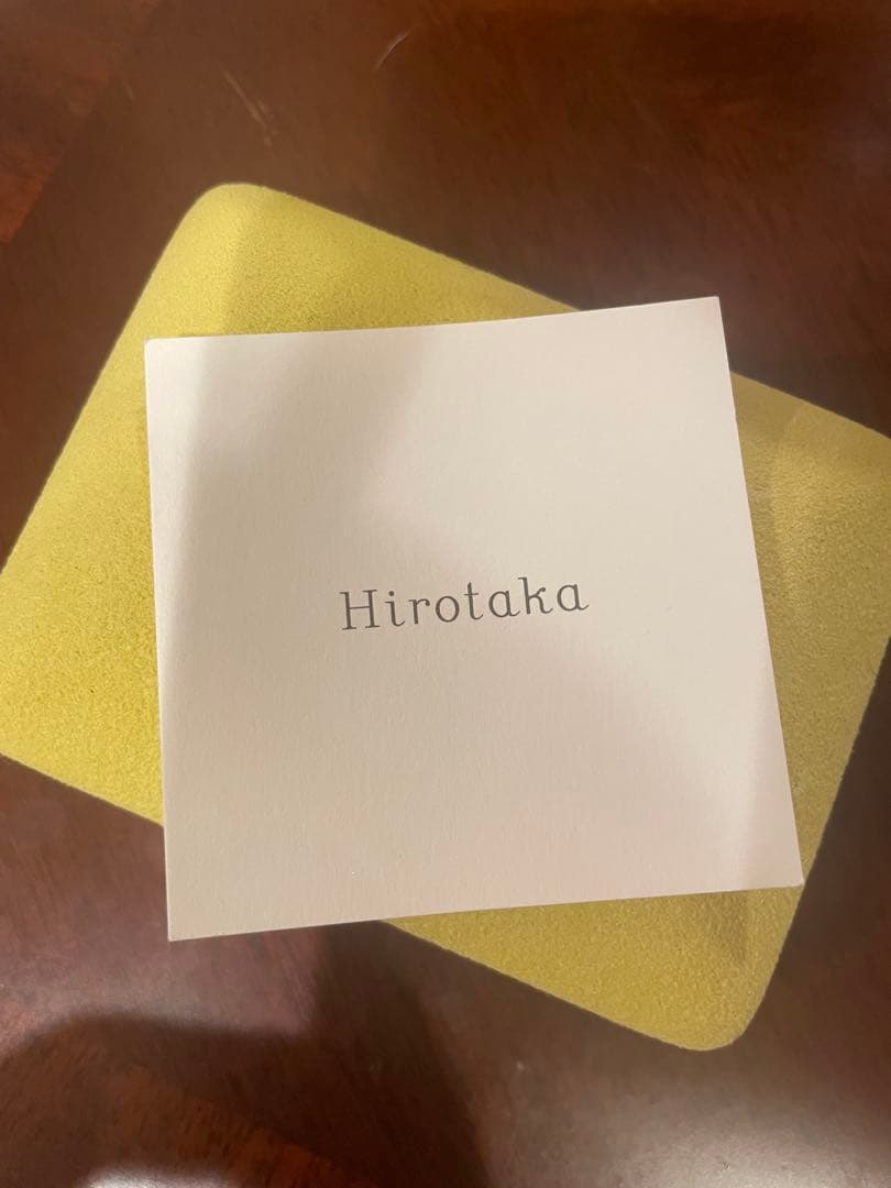 ヒロタカhirotaka オニキスダイヤピアス