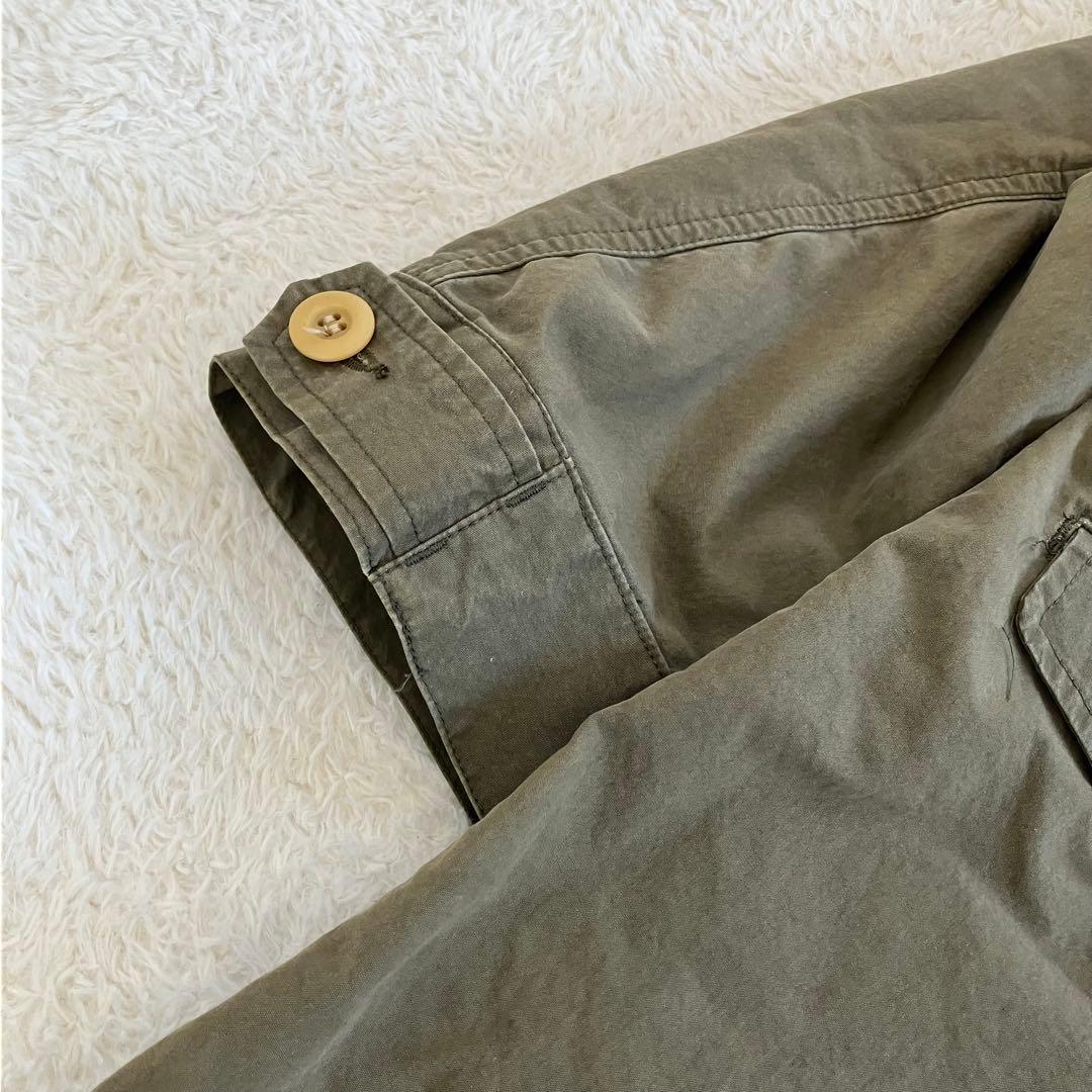 完売品 SASQUATCHfabrix. 裏地ブリーチ加工 モッズコート