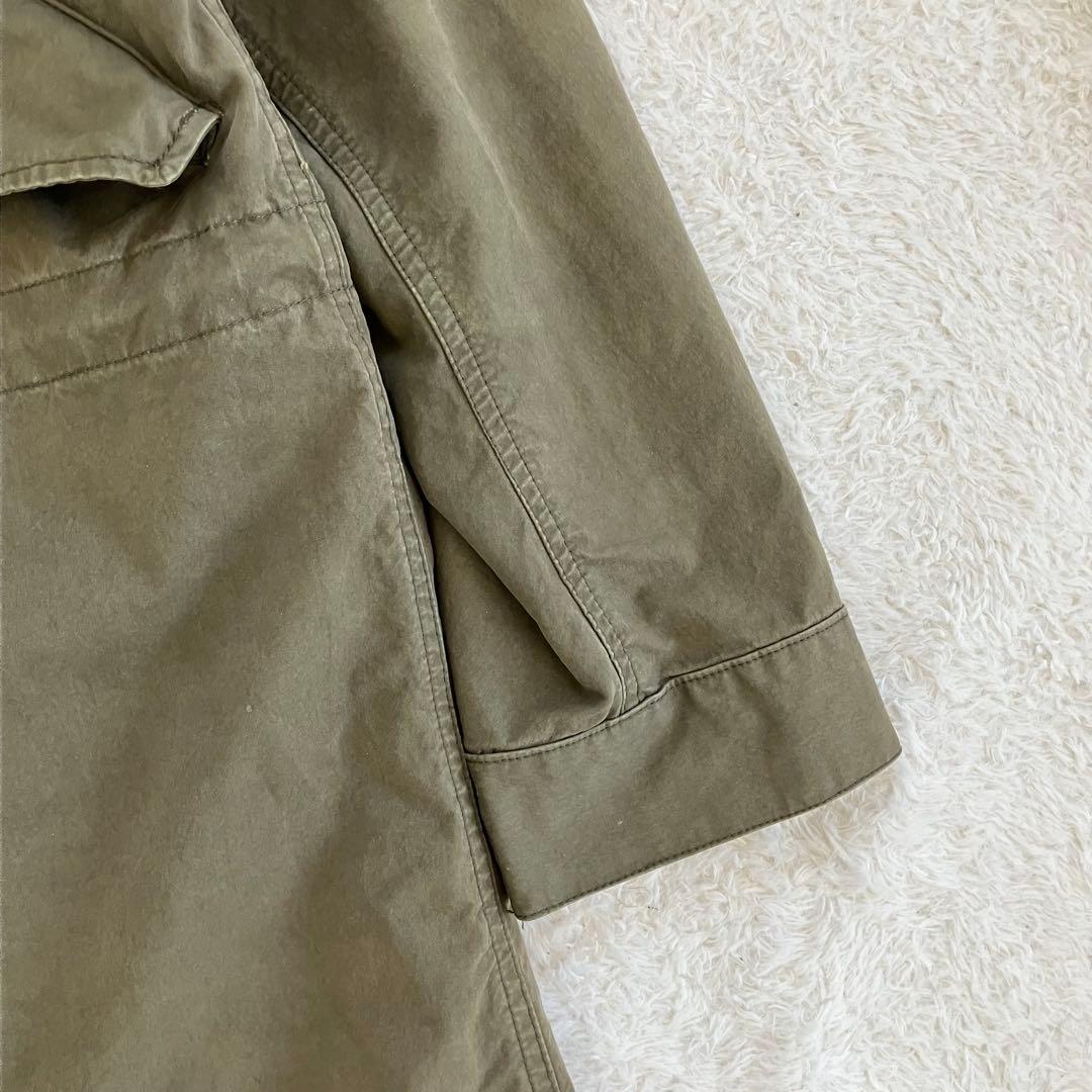 完売品 SASQUATCHfabrix. 裏地ブリーチ加工 モッズコート