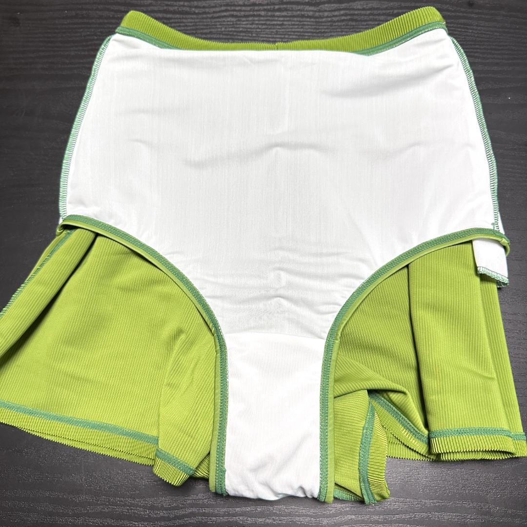 新品 UN3D スイムショートパンツ リブ 水着 UVカット UPF50+ 38