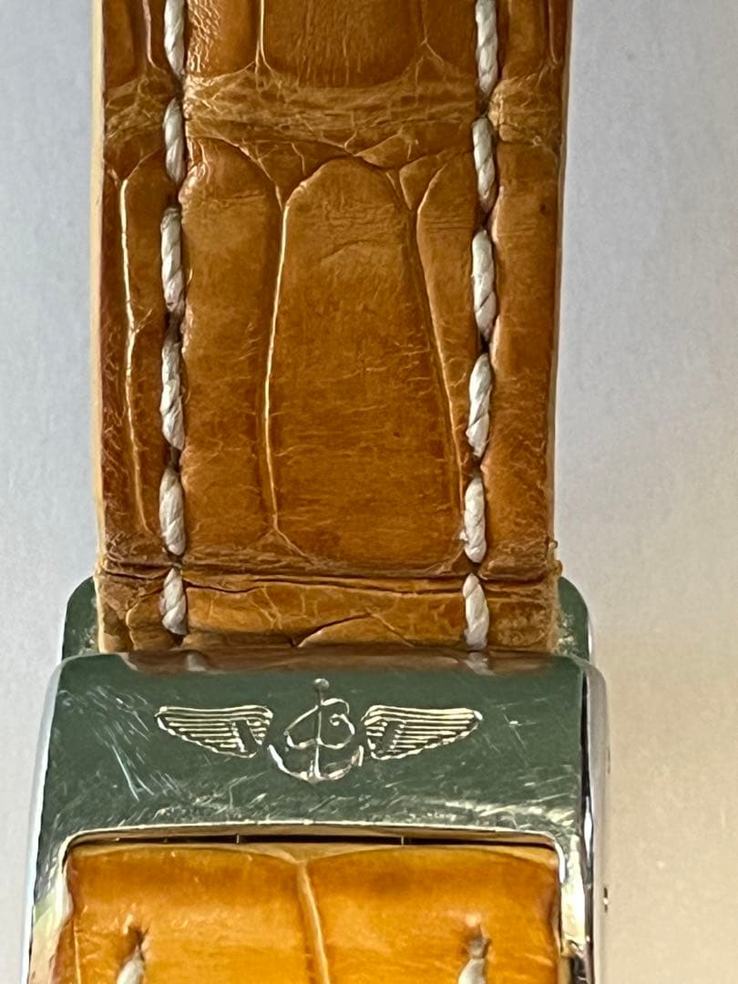 BREITLING クロコレザーベルト ブライトリング　純正