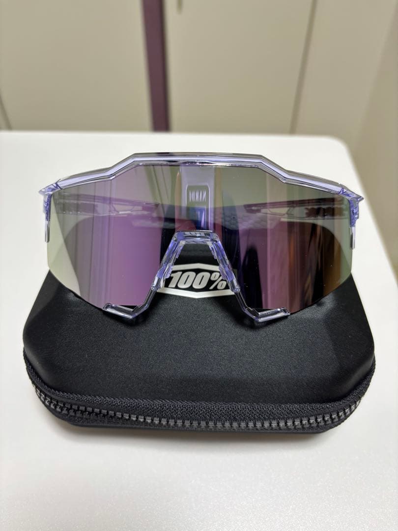 100% SPEEDCRAFT ラベンダー ワンハンドレッド サングラス