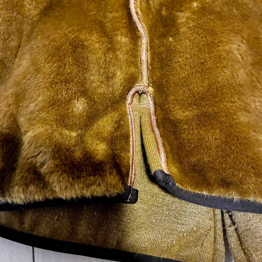 Barbour ブラウン フリース ベスト