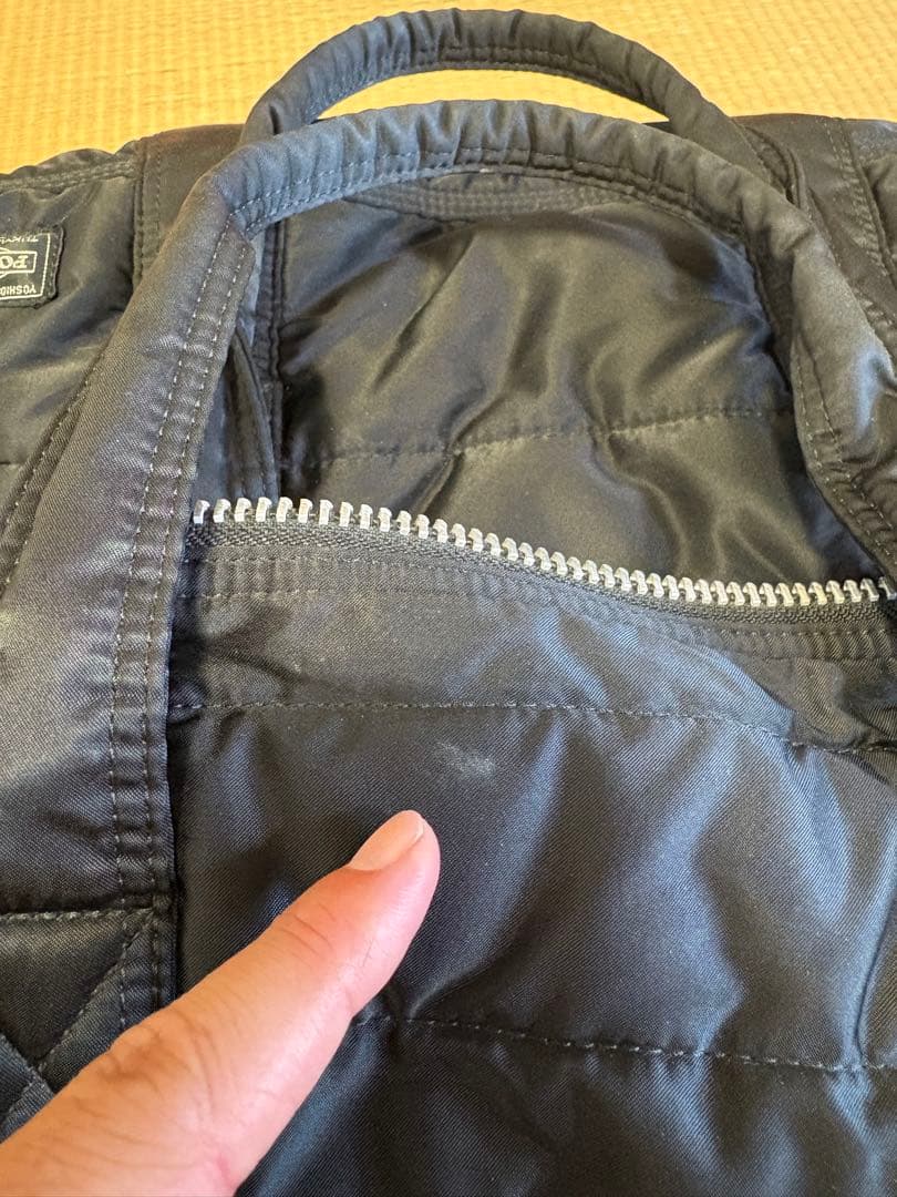 PORTER ドラムボストンバッグ 黒