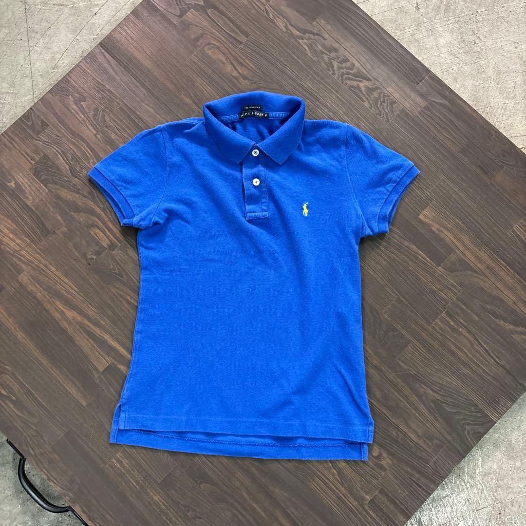 ユミナ 様8SM2 ラルフローレン　ワンポイント刺繍　半袖ポロシャツ　ブルーM