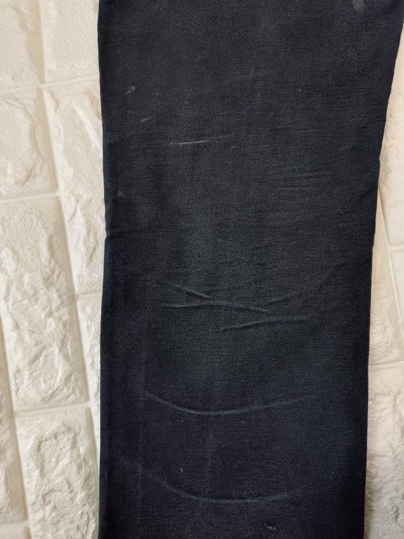 ヴィンテージ★USA製★神フェードカーハートダブルニー黒ブラックダックパンツ29