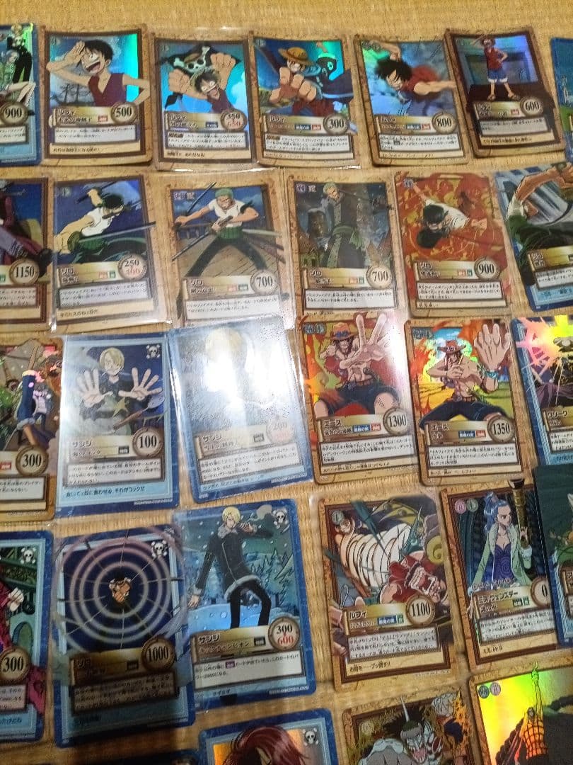 ワンピース 当時物カードダスキラ74枚＋α　ハイパーバトルc01 大量セット