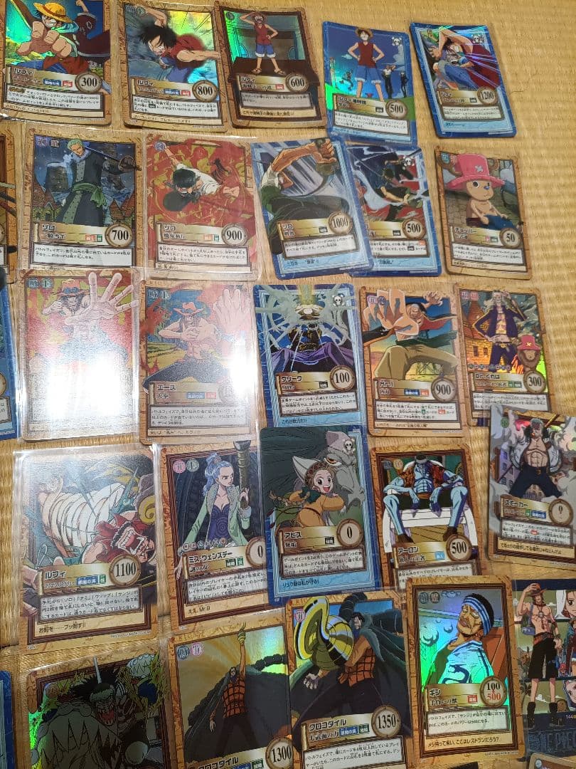 ワンピース 当時物カードダスキラ74枚＋α　ハイパーバトルc01 大量セット