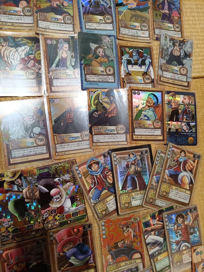 ワンピース 当時物カードダスキラ74枚＋α　ハイパーバトルc01 大量セット