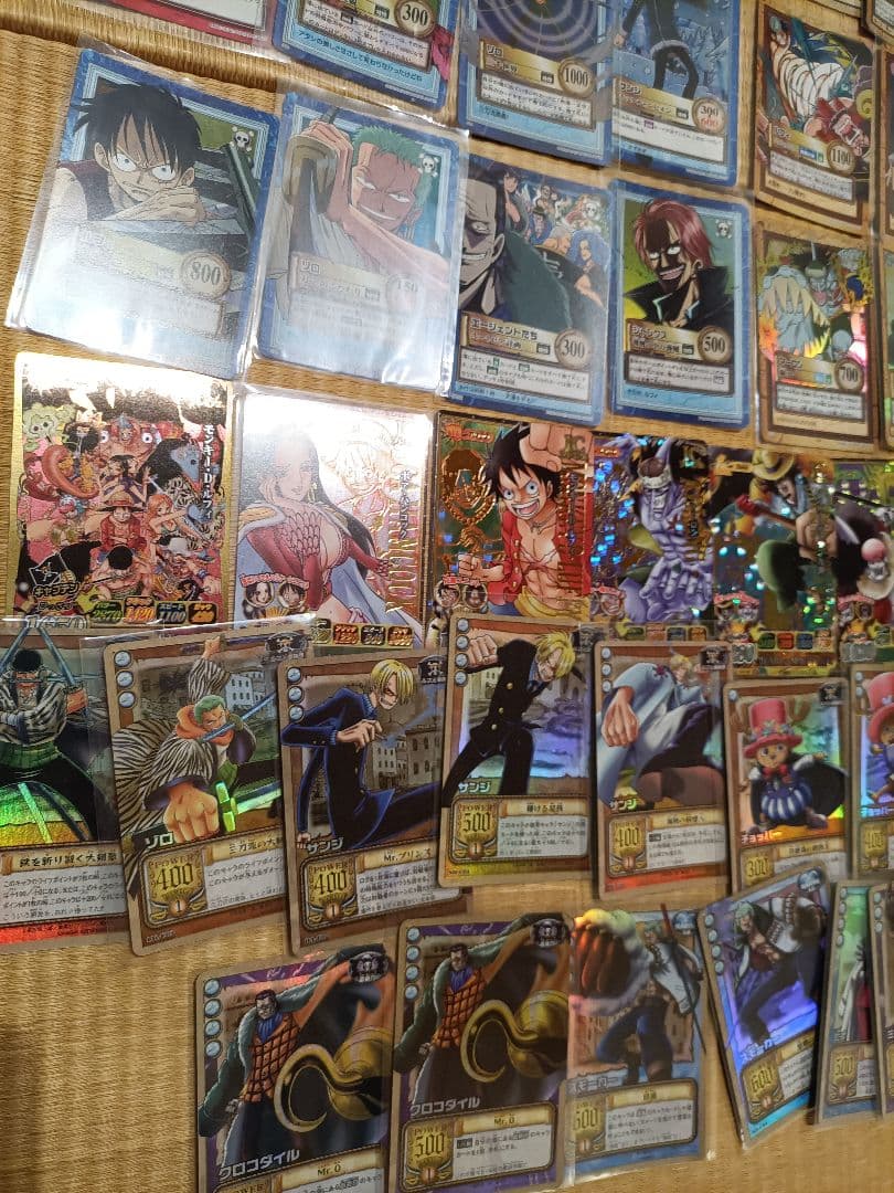 ワンピース 当時物カードダスキラ74枚＋α　ハイパーバトルc01 大量セット