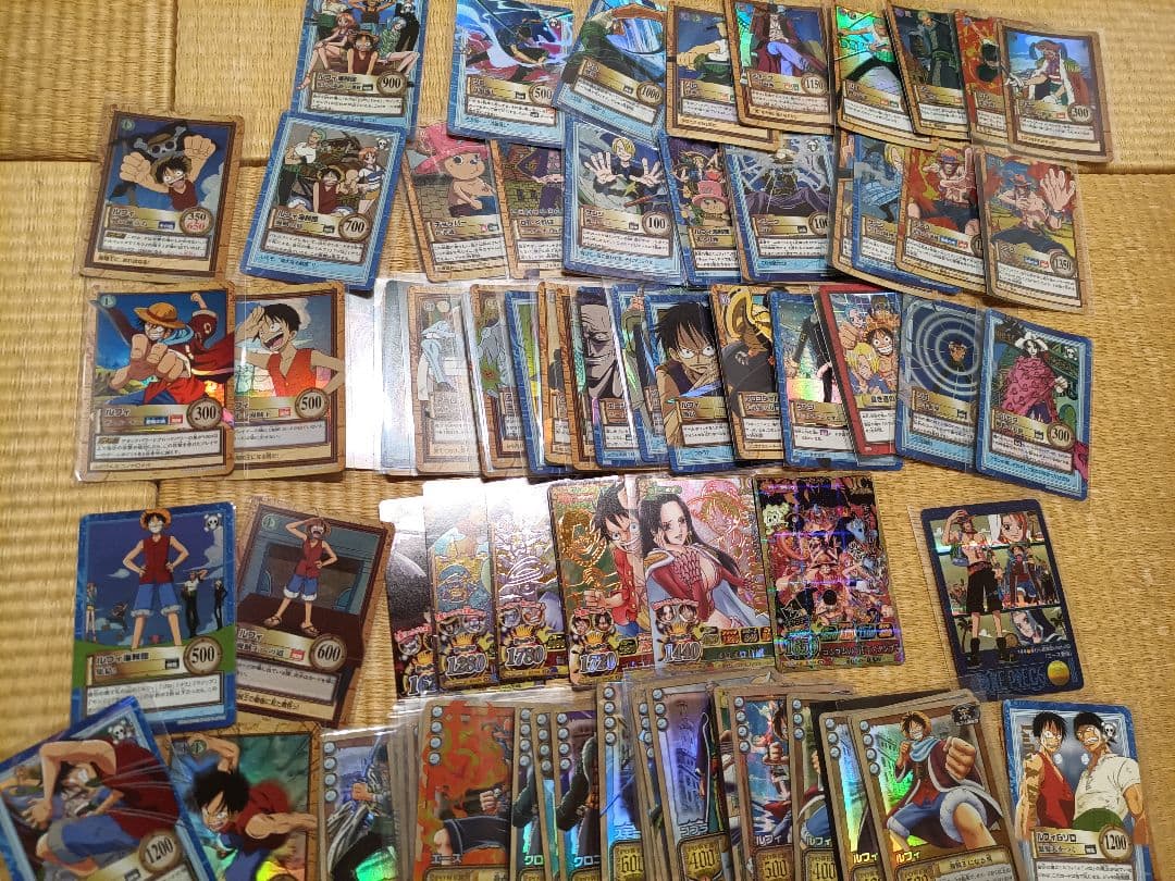 ワンピース 当時物カードダスキラ74枚＋α　ハイパーバトルc01 大量セット