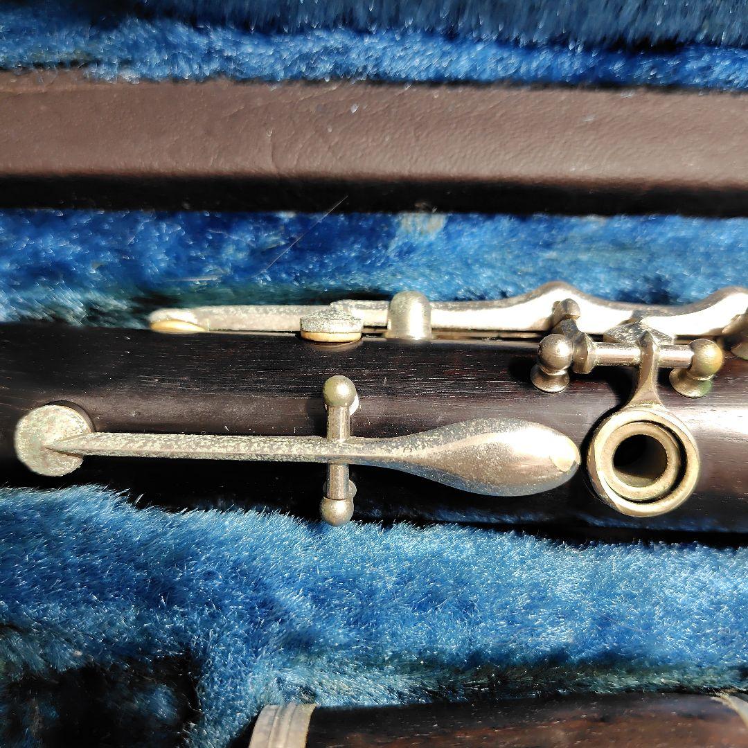 クラリネット　クランポン　Bb　木製　「ジャンク品」