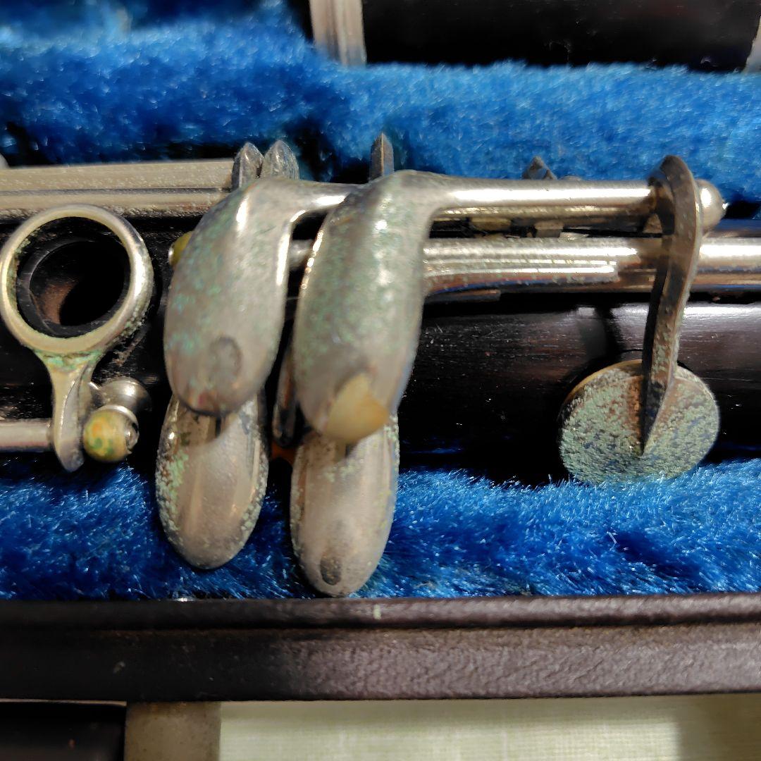 クラリネット　クランポン　Bb　木製　「ジャンク品」